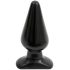 Doc Johnson svart analplugg - klassisk, stor (14,5 cm)