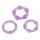 You2Toys - Håll dig stark! Penissring set - lila (3-pack)