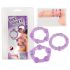 You2Toys - Håll dig stark! Penissring set - lila (3-pack)