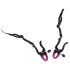 Bad Kitty - intimt dilatorclip med underdel - lila-svart (S-L)