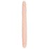 You2Toys - Dubbel Dong - 100% silikon dildo (naturlig)