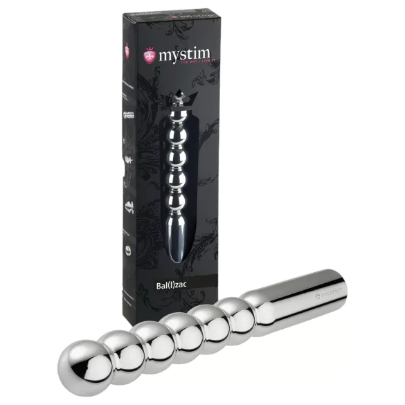 mystim Bal(l)zac - klotformad elektro­dildo