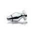 Mystim Little John - liten elektro analt plugg (silver)