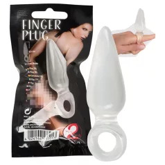 You2Toys - Finger Plug - finger analplug (genomskinlig)