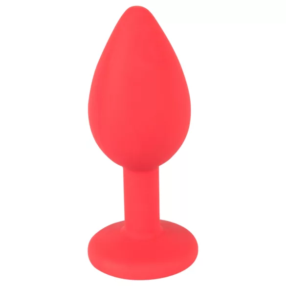 You2Toys - Colorful JOY - silikon analplugg - liten (röd)