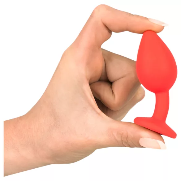 You2Toys - Colorful JOY - silikon analplugg - liten (röd)