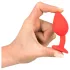 You2Toys - Colorful JOY - silikon analplugg - liten (röd)