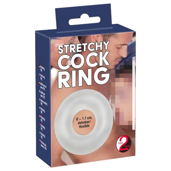 You2Toys - silikon penisring (transparent)