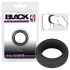 Black Velvet - kraftig penisring, 2,6 cm - svart