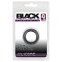 Black Velvet - kraftig penisring, 2,6 cm - svart