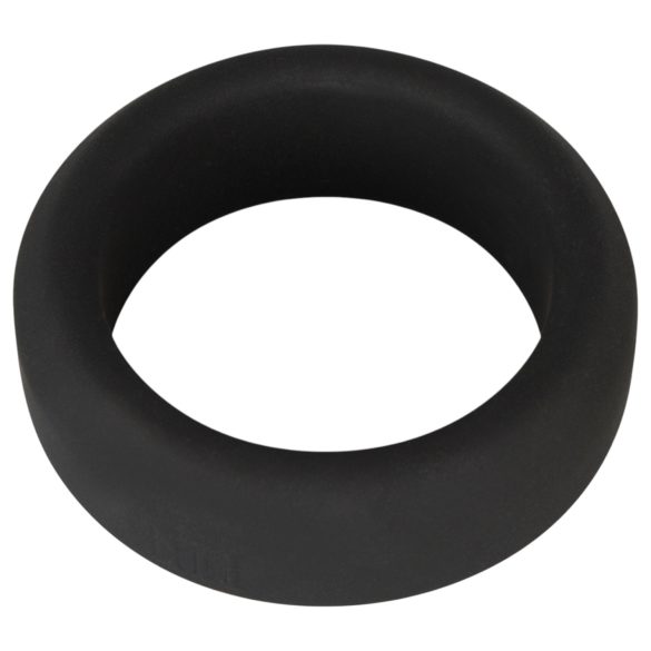 Black Velvet - Tjockväggig penisring (3,2 cm) - svart