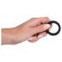 Black Velvet - Tjockväggig penisring (3,2 cm) - svart