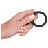 Black Velvet - Tjock penisring (3,8cm) - svart