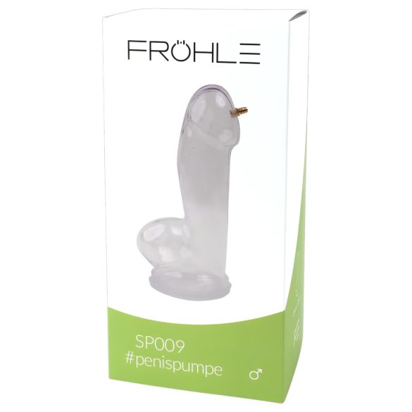 Fröhle SP009 (25 cm) - Medicinsk anatomisk penispump ersättningscylinder