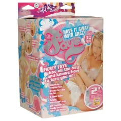 Faye - uppblåsbar sexdocka - realistisk design - PVC