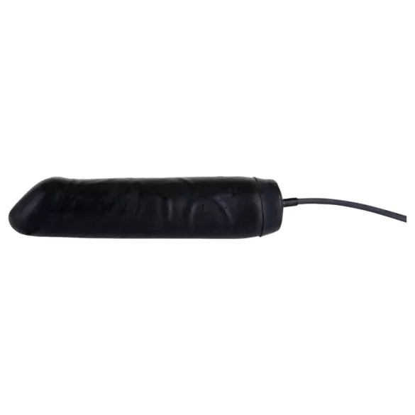 You2Toys - uppblåsbar analplugg - stor - svart latex