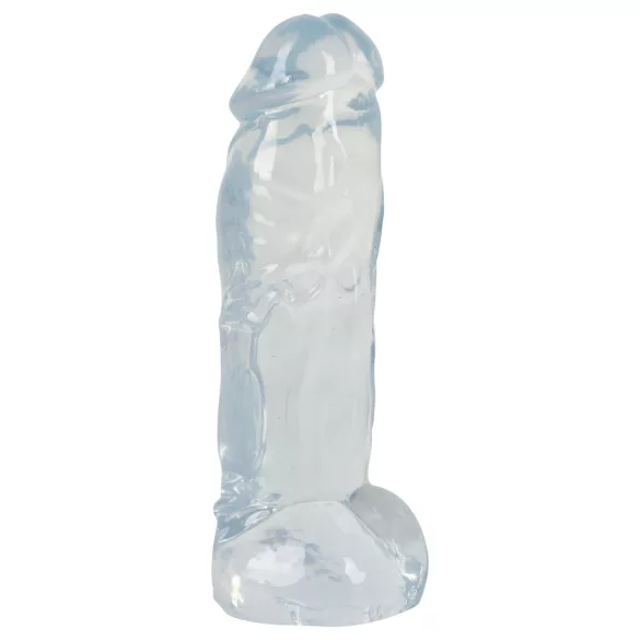 Crystal Clear Big Dong - geléjätte-dildo (21,5 cm)