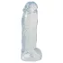 Crystal Clear Big Dong - geléjätte-dildo (21,5 cm)