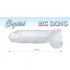 Crystal Clear Big Dong - geléjätte-dildo (21,5 cm)