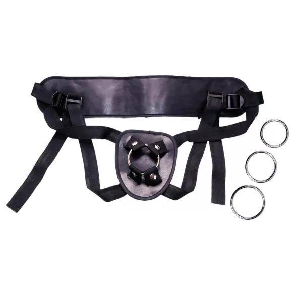 You2Toys - sele för strap-on - justerbar - svart