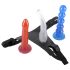 You2Toys - Färgglatt strap-on dildoset!