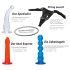 You2Toys - Färgglatt strap-on dildoset!