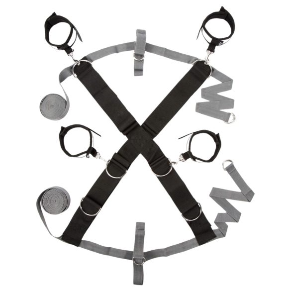 Fifty Shades of Grey - bondagekit - komplett set - grå