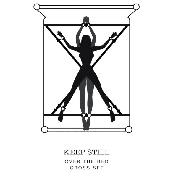 Fifty Shades of Grey - bondagekit - komplett set - grå