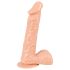 Europeisk älskare - realistisk dildo - stor (natur)