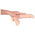 Europeisk älskare - realistisk dildo - stor (natur)