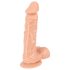 Europeisk älskare - realistisk dildo - stor (natur)