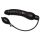 You2Toys - Uppblåsbar latex analplug - svart (stor)