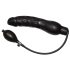 You2Toys - Uppblåsbar latex analplug - svart (stor)