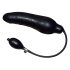You2Toys - Uppblåsbar latex analplug - svart (stor)