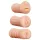 XXX To GO - masturbatorset 3-pack - vagina, mun, analöppning - mjuk silikon