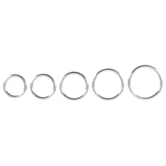 Bad Kitty - penisring set i metall - 5 delar