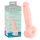 Medicinsk silikon dildo (18 cm) - naturlig