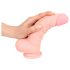 Medicinskt silikon dildo (20 cm) - natur