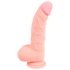 Medicinskt silikon dildo (20 cm) - natur
