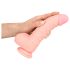 Medicinskt silikon dildo (20 cm) - natur