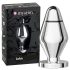 mystim Little John - elektro analt plugg - silver (stor)