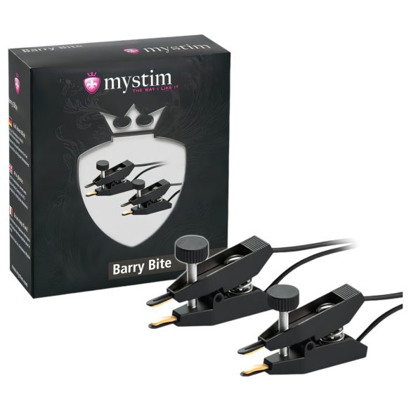 mystim Barry Bite - elektroklämma (1 par)