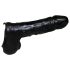 You2Toys - Latex penis- och testikelsleeve (svart) - Be Bizarre