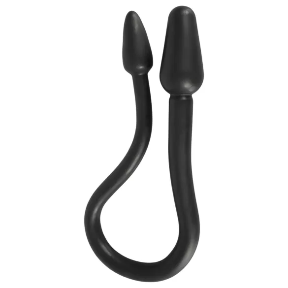 Rebel Dubbel Plug - dubbelkonad analdildo (svart)