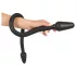 Rebel Dubbel Plug - dubbelkonad analdildo (svart)