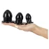 You2Toys - Stretching Plug Kit - analpluggsset - 3 st (svart)