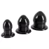 You2Toys - Stretching Plug Kit - analpluggsset - 3 st (svart)