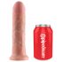 King Cock Strap-on 8 - strap-on dildo - naturfärg