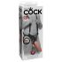 King Cock Strap-on 12 - Strap-on-dildo med sele (30 cm)