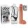 King Cock Strap-on 11 - ihålig dildo med sele (28 cm)